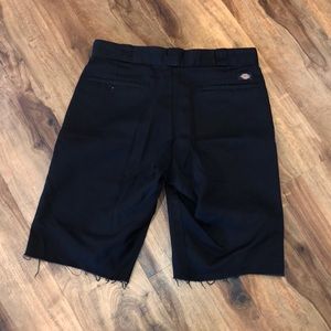 Cutoff Dickies shorts - black